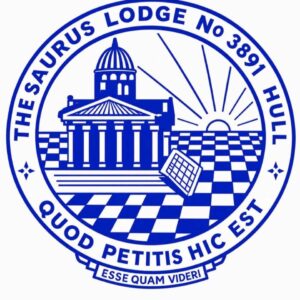 Thesaurus Lodge No. 3891 Masonic emblem