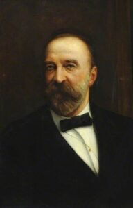 Historical portrait of Zachariah Pearson, a prominent Victorian Hull businessman associated with the history of Beverley Road and the former Wesleyan Chapel.